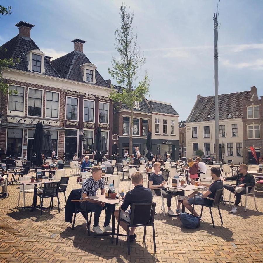 Hotel Grandcafe De Doelen Franeker Esterno foto
